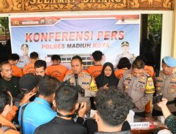 Wujud Astacita Presiden RI, Polres Madiun Kota Berhasil Ungkap Kasus Judol dan TPPO