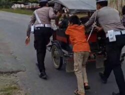Satlantas Polres Labuhanbatu Selatan Tunjukkan Jiwa Sosial 