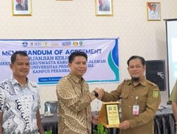 Majukan Pendidikan di Pelalawan,MKKS SMK danSMA jalin kerjasama Dengan UNPRI Pekanbaru