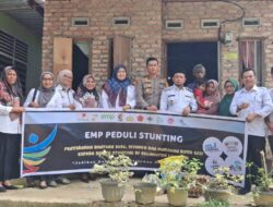 Cegah Stunting, Desa di Langgam Dapat Bantuan Vitamin, Susu dan Makanan Pokok