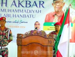 Hadiri Tabligh Akbar, Plt Bupati Ucapkan Milad Muhammadiyah Labuhanbatu ke-112 
