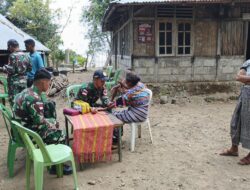 Satgas Pamtas RI-RDTL Pos Nelu Gelar Layanan Kesehatan Keliling untuk Warga Dusun Nelu