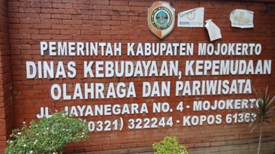 Diduga Minim Pengawasan, CV Sinar Mulya Gunakan Gas LPG 3 Kg pada Proyek Disbudporapar Kabupaten Mojokerto