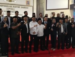 Paripurna, DPRD Labusel Tetapkan Bupati dan wakil Bupati