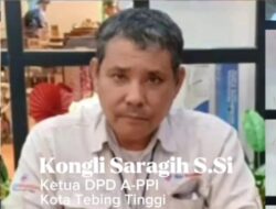 Ketua DPD A-PPI Kota Tebing Tinggi Angkat Bicara, Dukung Aparat Hukum Tangkap Wartawan Gadungan Alias Abal-abal 