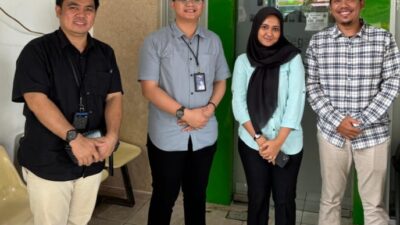 BRI Branch Office Kotapinang Silaturahmi ke Pegadaian Cikampak
