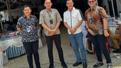 Pinca BRI BO Kotapinang Hadiri Peresmian PKS PT Mitra Sawit Perkasa