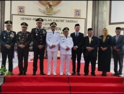 Sidang Paripurna, Bupati Labusel Pamerkan 6 Visi Misi Bangun Kabupaten Labusel