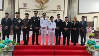 Sidang Paripurna, Bupati Labusel Pamerkan 6 Visi Misi Bangun Kabupaten Labusel