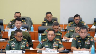 Panglima TNI RDP Bahas Revisi UU TNI Dengan DPR RI