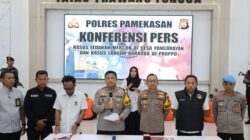 Polres Pamekasan Tangkap 8 Tersangka Kasus Pesta Kembang Api Berujung Maut