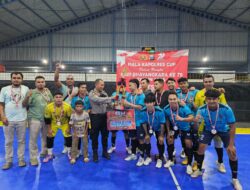 AFB Utama 2 Sabet Gelar Juara Turnamen Futsal Piala Kapolres Situbondo 2025