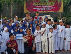 Samapta Polres Situbondo Berbagi dengan Anak Yatim dan Kaum Duafa