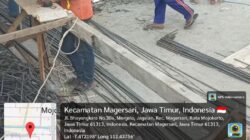 DPUPR Perakim Kota Mojokerto dan CV Global Inovasi Engineering Diduga Lalai Pengawasan K3, Lagi-lagi Pekerja CV Dara Karya Mandiri Pakai Sandal